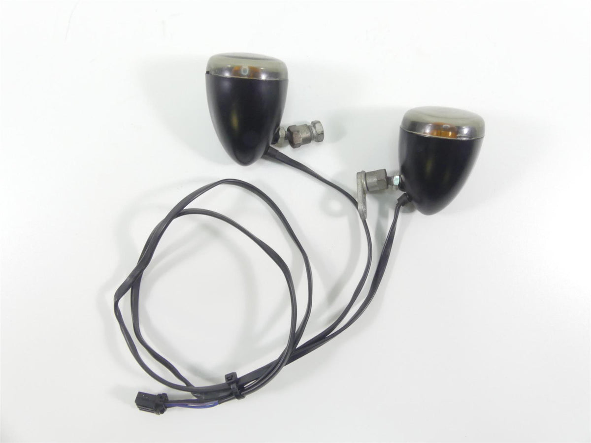 2008 Harley Softail FLSTSB Cross Bones Front Turn Signal Set -Read 68804-06 {{ shop.shopifyCountryName }} - Mototech271