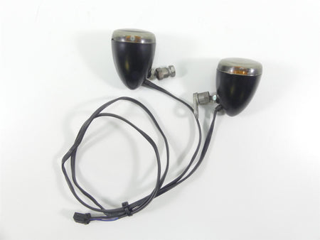 2008 Harley Softail FLSTSB Cross Bones Front Turn Signal Set -Read 68804-06 {{ shop.shopifyCountryName }} - Mototech271