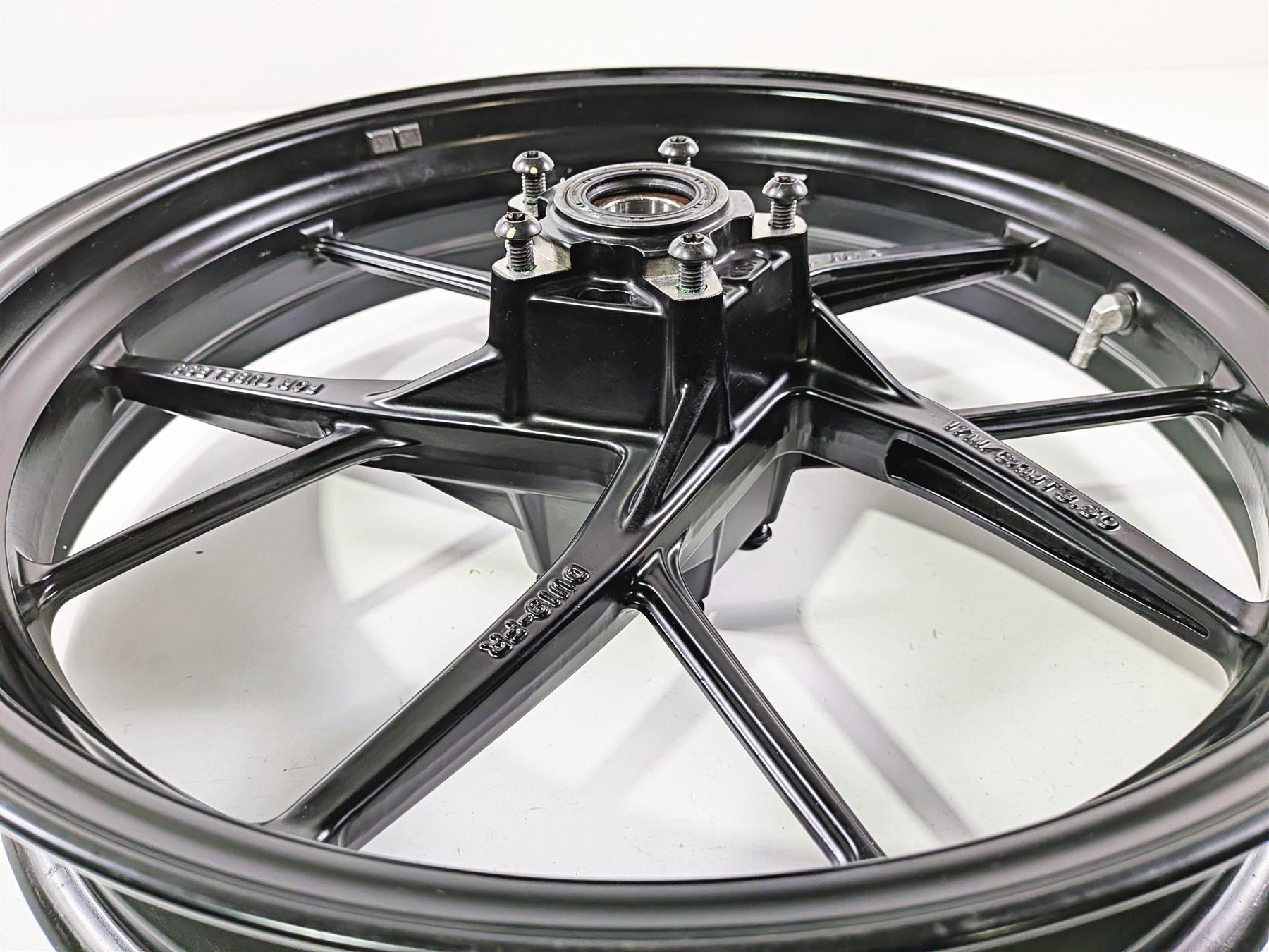 2023 Ducati Streetfighter V4 Straight Front Wheel Rim 17x3.5 Enkei 50122341AA-Mototech271