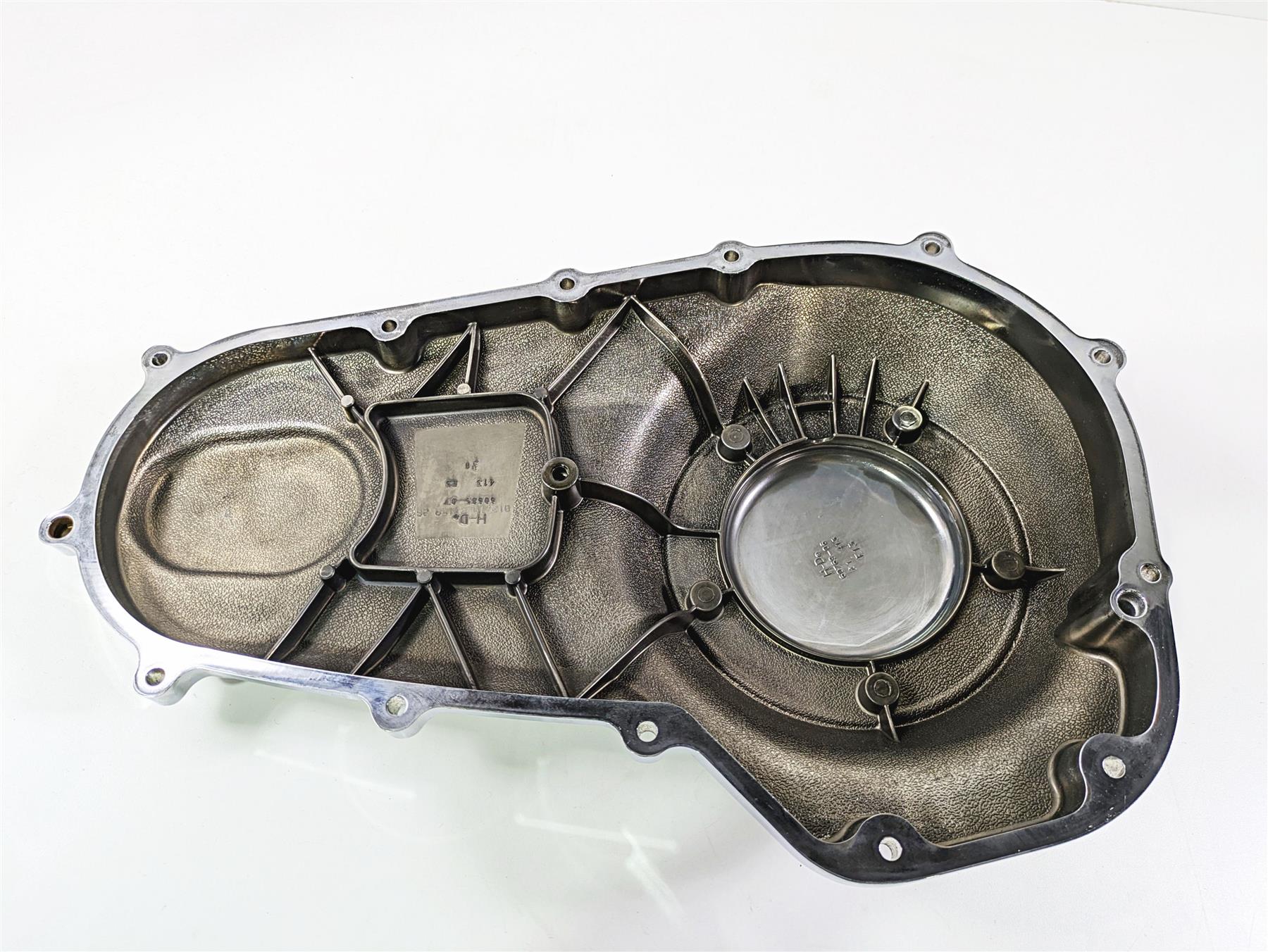 2010 Harley Touring FLHTK Electra Glide Outer Primary Clutch Cover 60685-07 {{ shop.shopifyCountryName }} - Mototech271