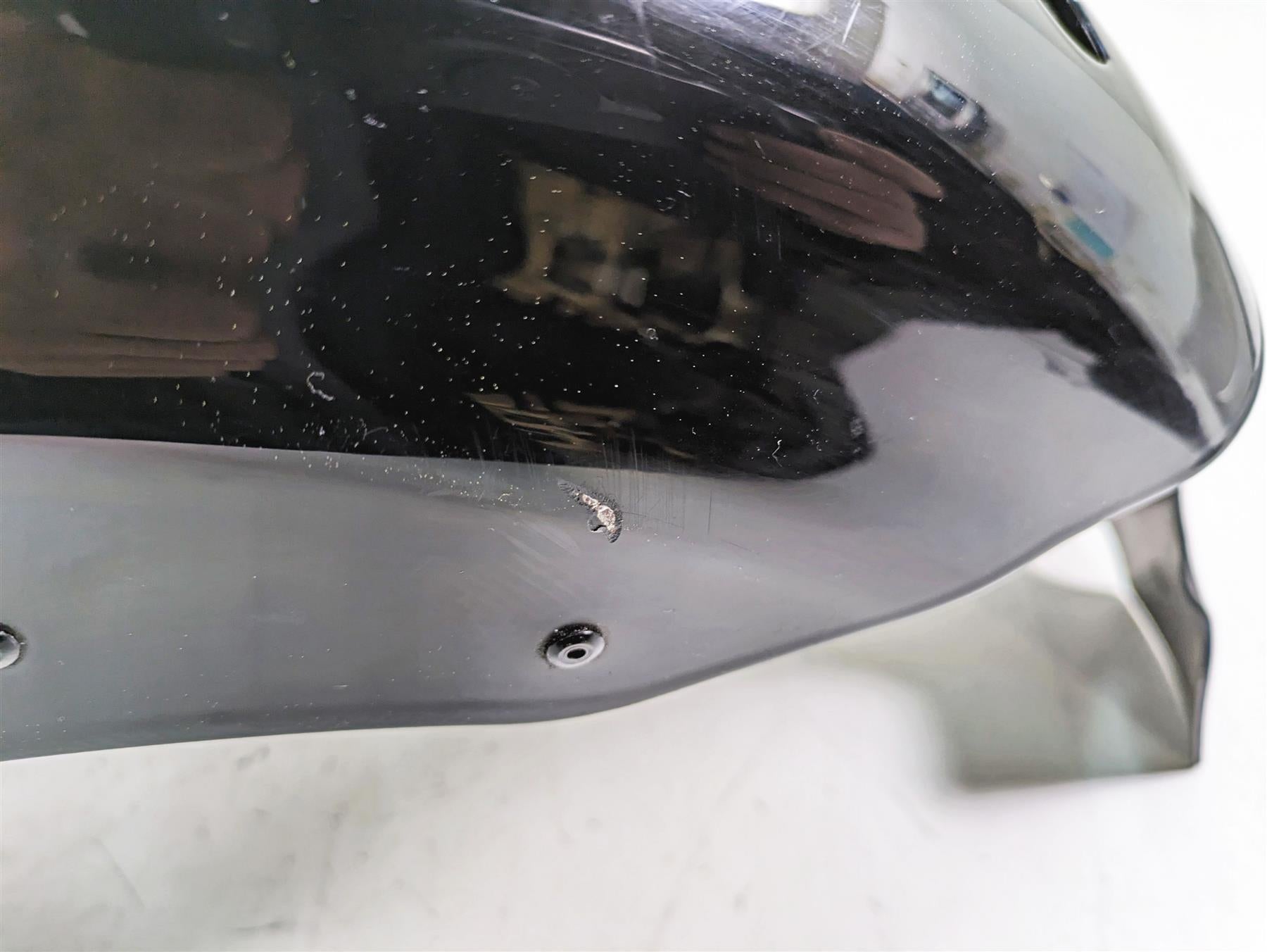 2007 Harley Sportster XL1200 C Rear Fender Vivid Black Silver Stripe 59847-10 {{ shop.shopifyCountryName }} - Mototech271