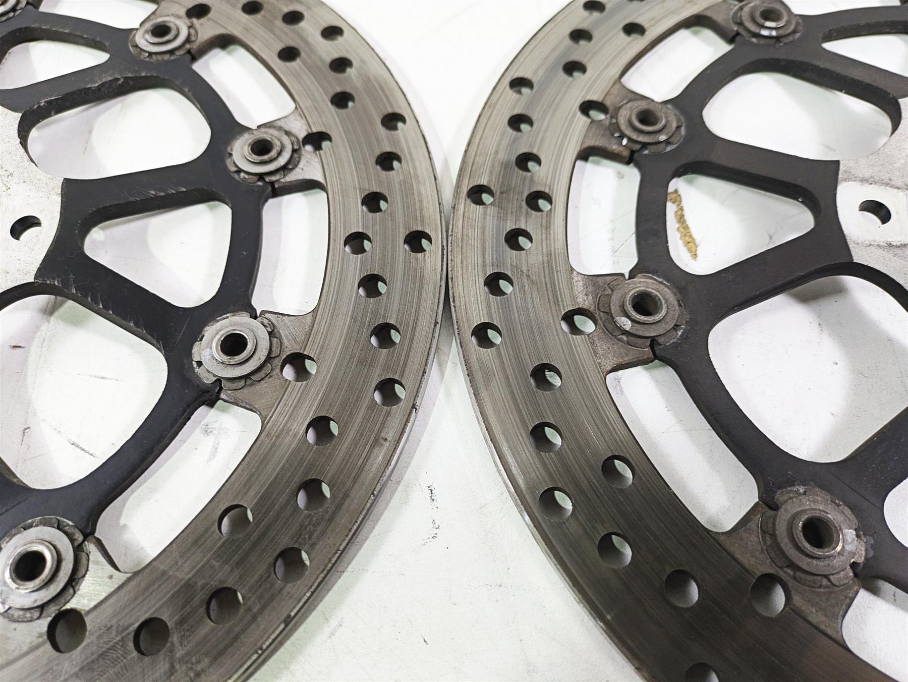 2009 Ducati Monster 1100 S Front Brake Rotor Disc Set 49240851A {{ shop.shopifyCountryName }} - Mototech271