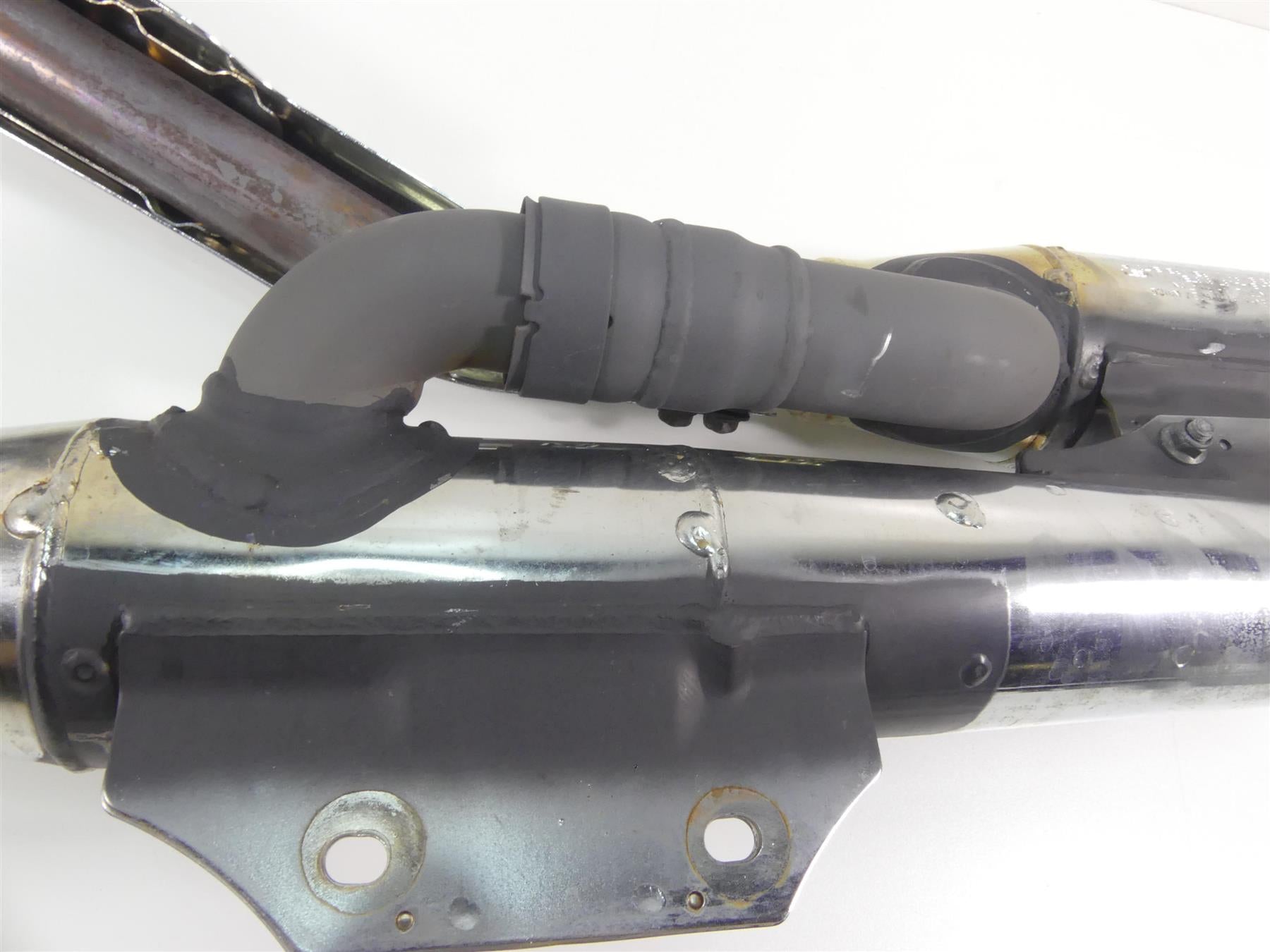 2007 Honda VT1100 C2 Shadow Oem Exhaust Header Muffler Pipe Set 18320-MAA-A01 {{ shop.shopifyCountryName }} - Mototech271