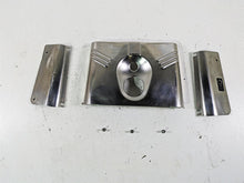 Load image into Gallery viewer, 2002 Harley FLSTC Softail Heritage Stainless Lamp Headlight Cover Set 67808-86
