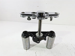 1992 Harley FLSTC Softail Heritage Upper Lower Triple Tree + Cover Set 45456-86B | Mototech271