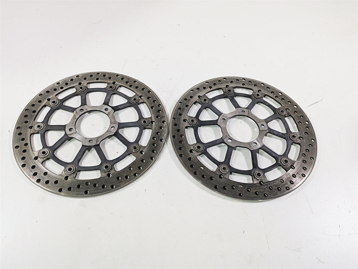 2012 Ducati Streetfighter 848 Front Brake Rotor Disc Set 49241011A 49241191A {{ shop.shopifyCountryName }} - Mototech271
