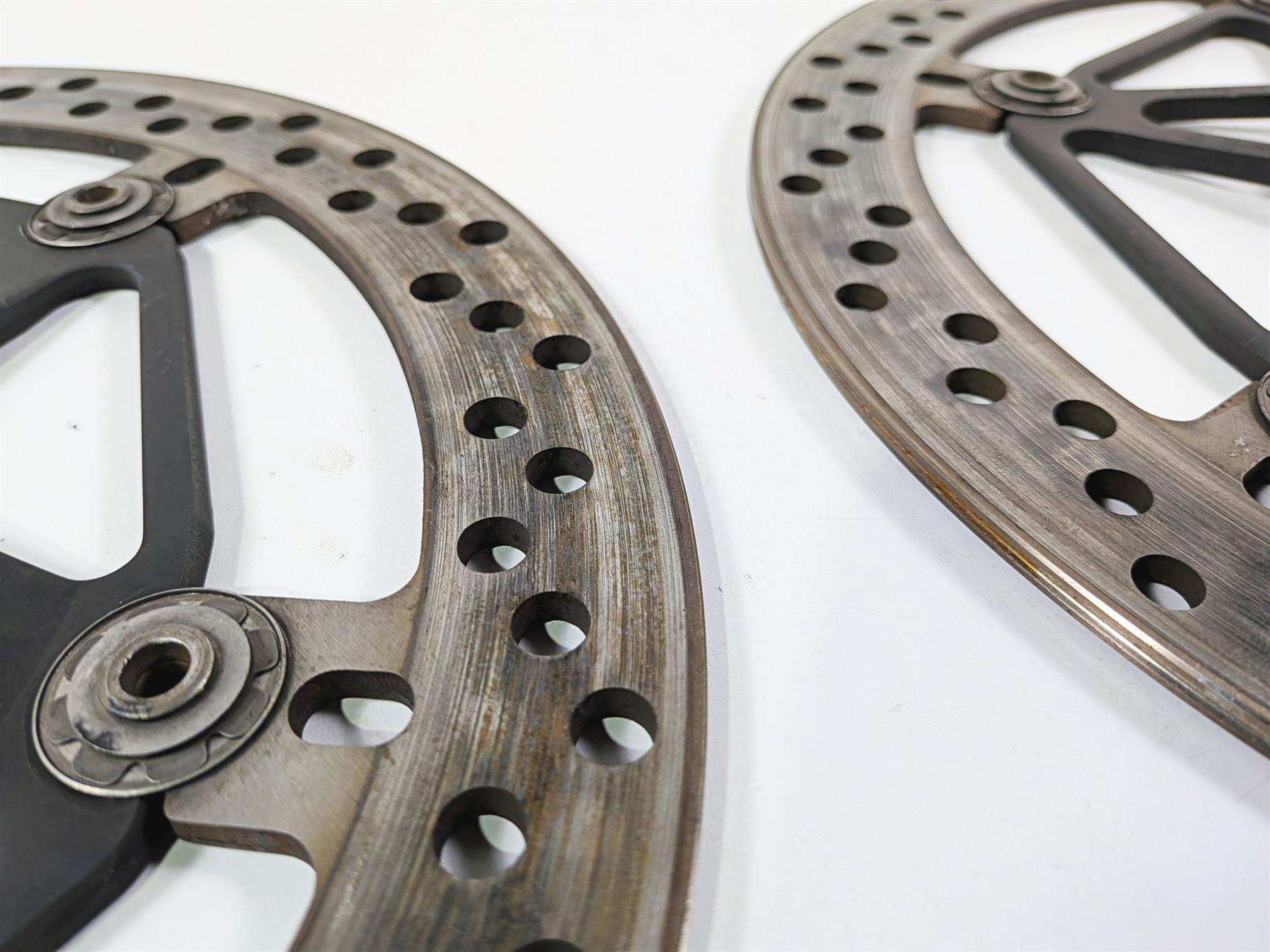 2018 Aprilia RSV4 RR Brembo Front Brake Disc Rotor Set 330mm 2B001135 2B001136 {{ shop.shopifyCountryName }} - Mototech271