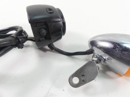 2014 Harley FXDF Dyna Fat Bob Left Control Switch + Turn Signal Blinker 72945-12 {{ shop.shopifyCountryName }} - Mototech271