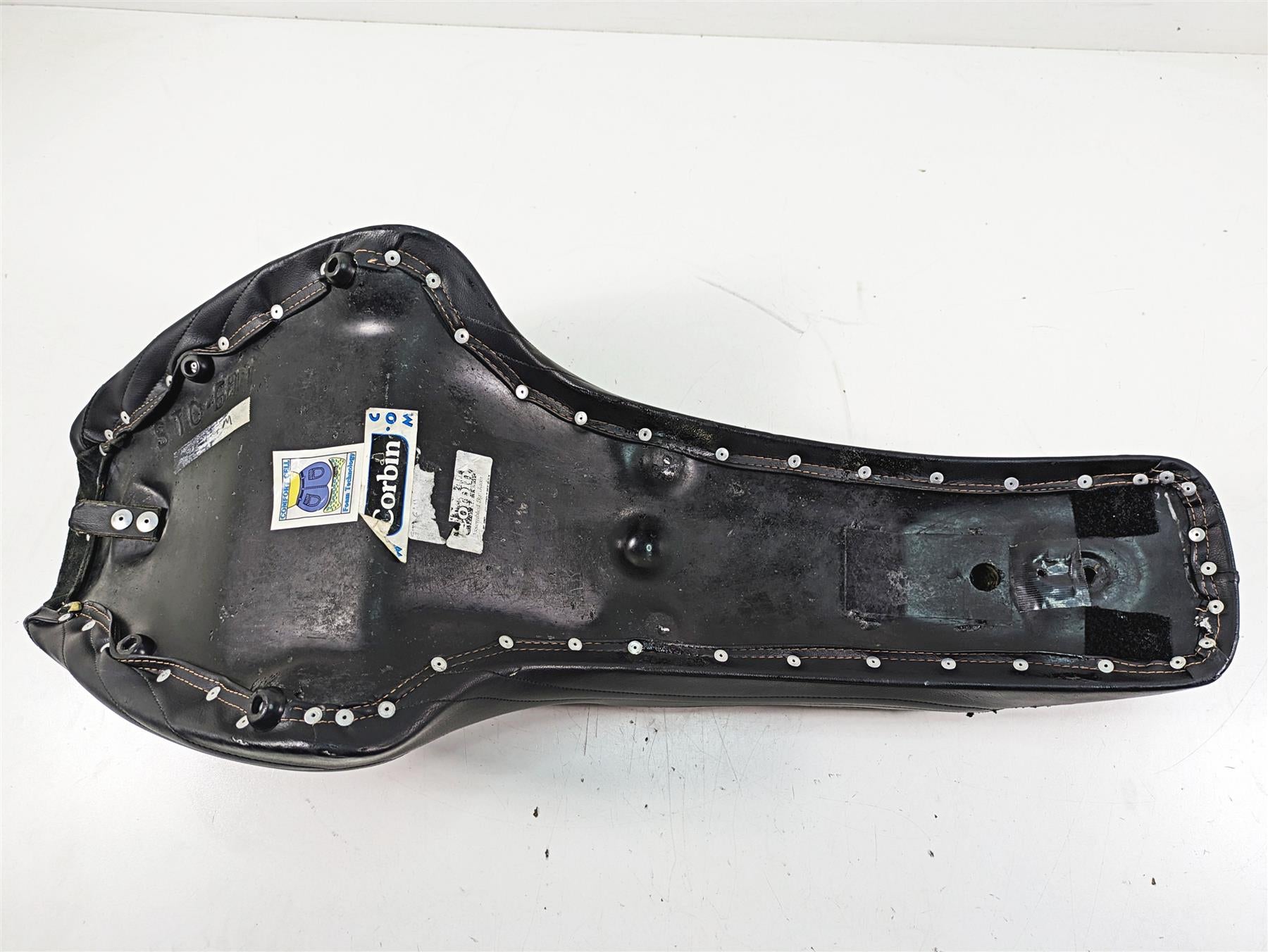 2000 Harley FXSTS Softail Springer Corbin Gambler Duo Seat Saddle - Read ST0-GAM {{ shop.shopifyCountryName }} - Mototech271