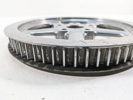 2009 Harley FXCWC Softail Rocker C Rear Drive Belt Pulley 66T 1" 40585-08 {{ shop.shopifyCountryName }} - Mototech271
