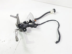 2023 Kawasaki EX400 Ninja Right Footpeg + Brake Lever Master Cylinder 35063-1408 | Mototech271