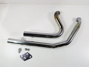 2008 Ultima Motorcycles Fat Bastard Straight Chrome Pipe Exhaust System