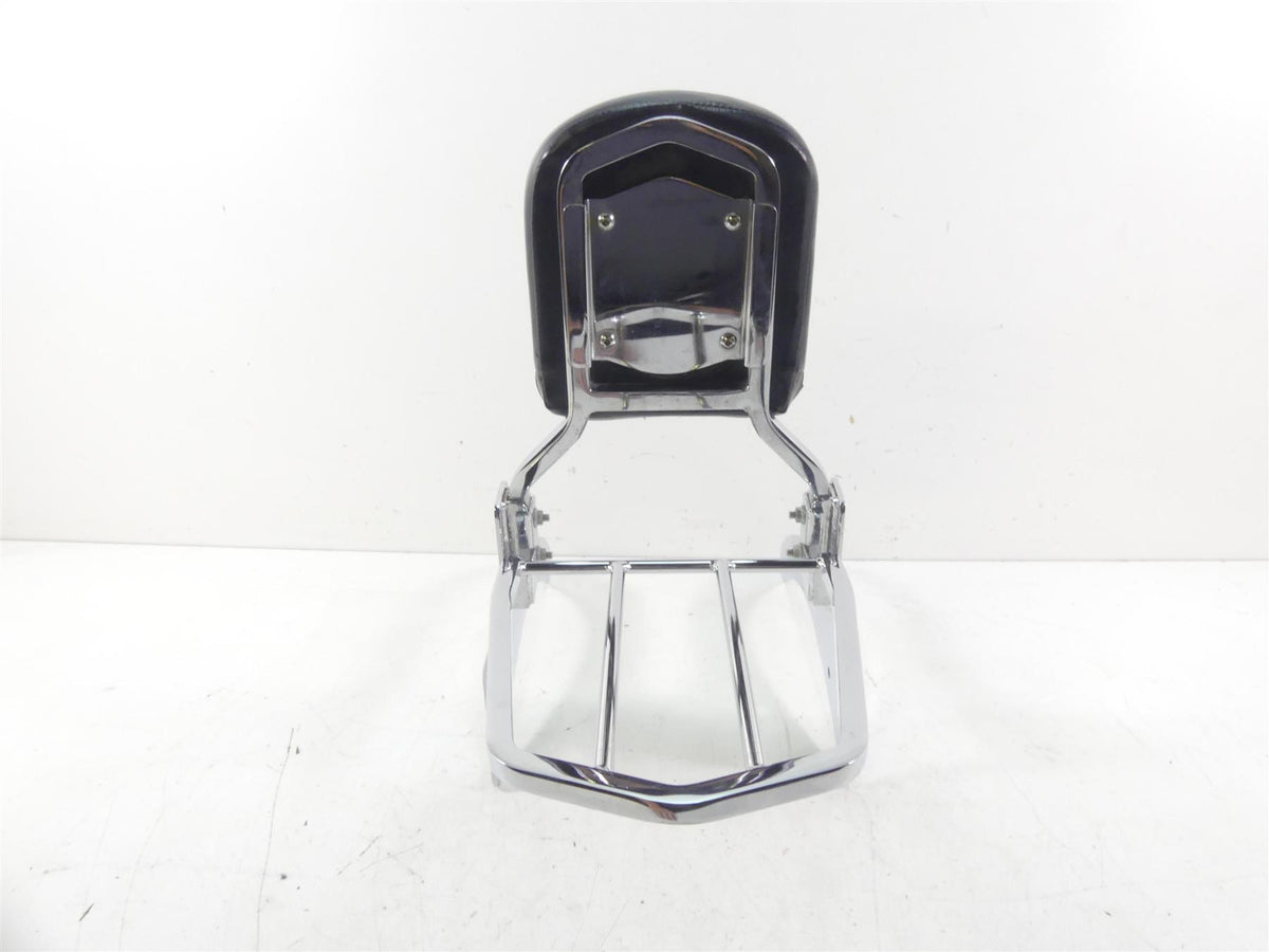 2002 Yamaha XVS1100 V-Star Nice Chrome Sissy Bar Back Rest {{ shop.shopifyCountryName }} - Mototech271