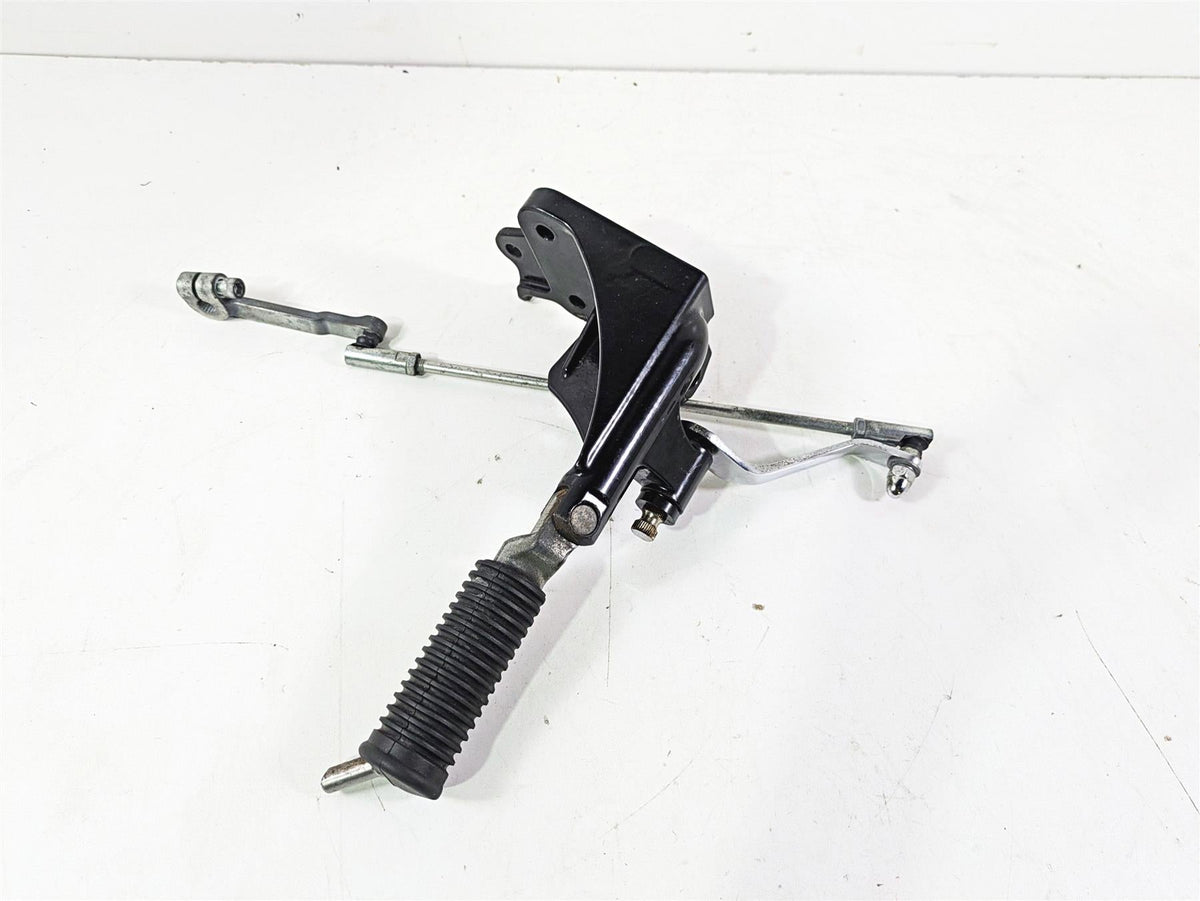 2009 Harley FXCWC Softail Rocker Left Front Foot Peg Shifter Parts Set 33683-07A {{ shop.shopifyCountryName }} - Mototech271