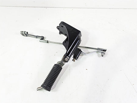 2009 Harley FXCWC Softail Rocker Left Front Foot Peg Shifter Parts Set 33683-07A {{ shop.shopifyCountryName }} - Mototech271