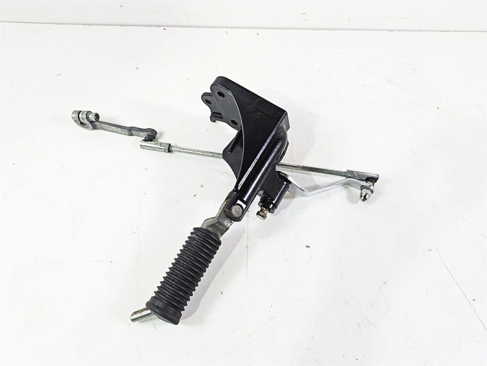 2009 Harley FXCWC Softail Rocker Left Front Foot Peg Shifter Parts Set 33683-07A {{ shop.shopifyCountryName }} - Mototech271