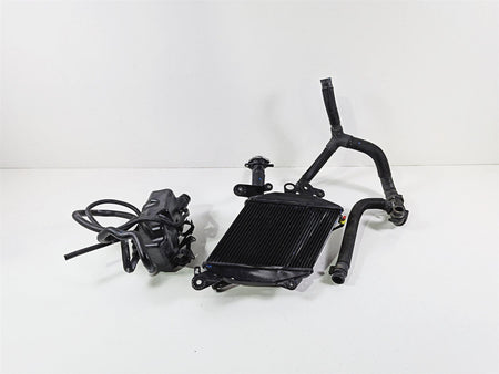 2015 Ducati Diavel Dark Right Coolant Radiator Fan Set 54840881B-Mototech271