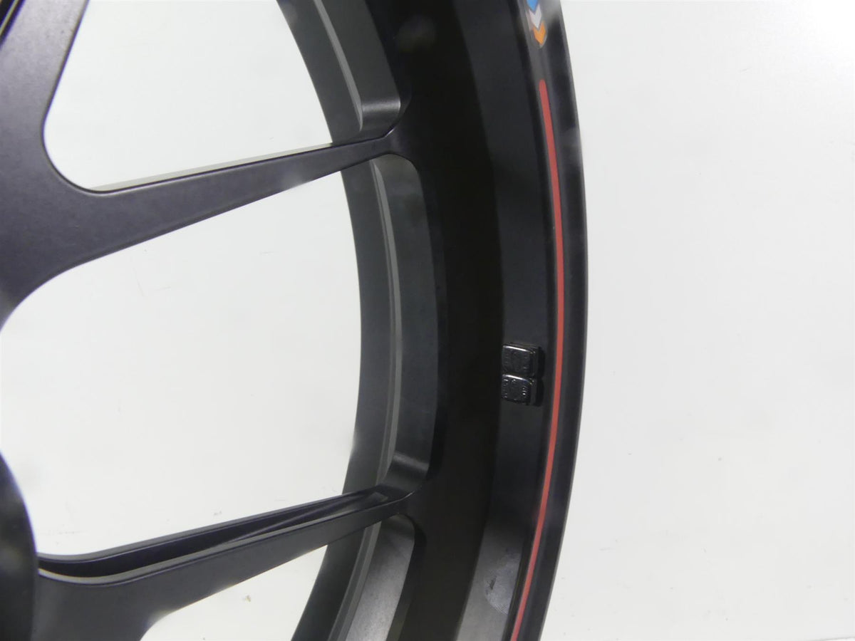 2008 Ducati 1098 S Front Straight 17x3.5 Marchesini Forged Wheel Rim 50121151AB {{ shop.shopifyCountryName }} - Mototech271