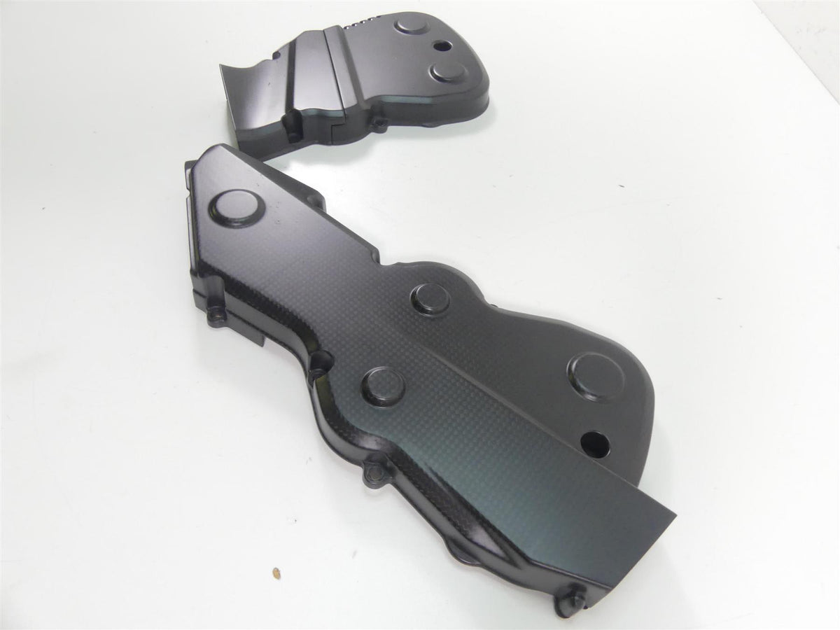 2014 Ducati Hypermotard 821 SP Carbon Fiber Timing Cover Set 24511411A 24511101B {{ shop.shopifyCountryName }} - Mototech271