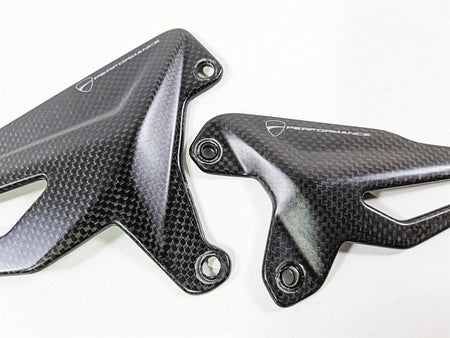 2019 Ducati Panigale V4S V4 S Corse Performance Carbon Fiber Heel Guard Set 96981061A {{ shop.shopifyCountryName }} - Mototech271