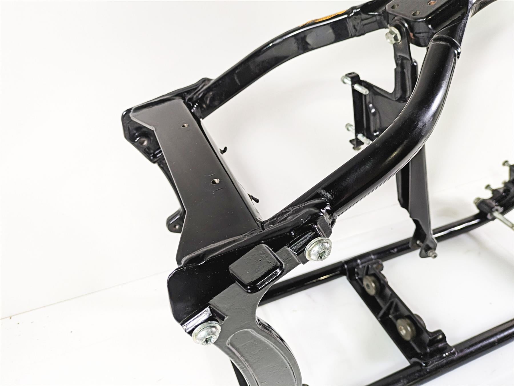 2008 Harley FLSTC Softail Heritage Straight Main Frame Chassis With Salvage Louisiana Title 47173-11BHP {{ shop.shopifyCountryName }} - Mototech271