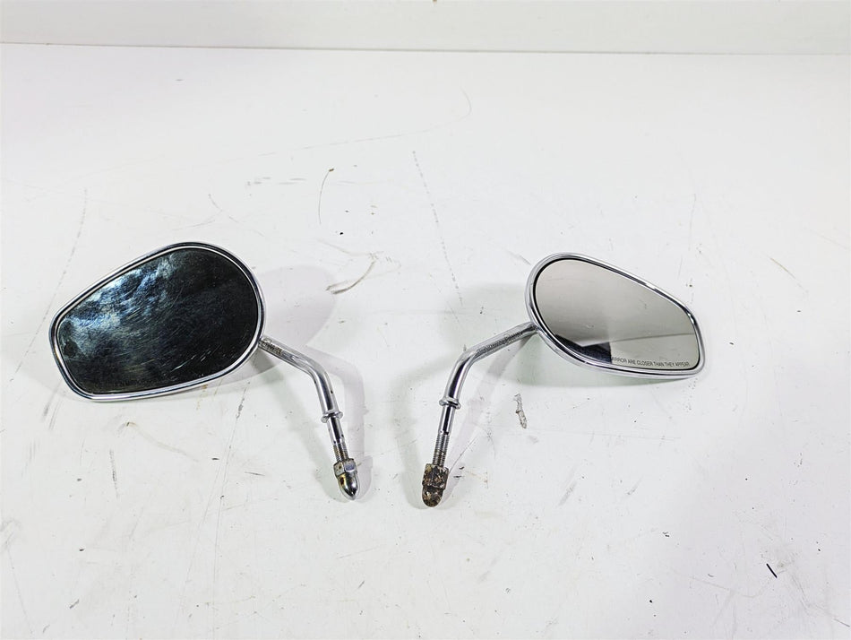 2004 Harley FLSTCI Softail Heritage Rear View Mirror Set 91840-03B 91845-03B {{ shop.shopifyCountryName }} - Mototech271