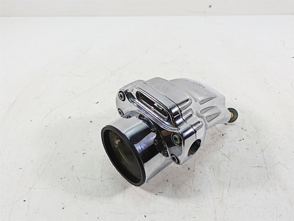 2007 Harley Sportster XL1200 C Riser Speedo Mount Chrome Cover Set 55842-04 {{ shop.shopifyCountryName }} - Mototech271