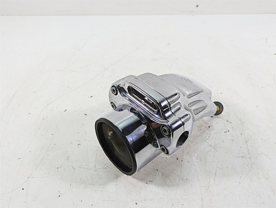 2007 Harley Sportster XL1200 C Riser Speedo Mount Chrome Cover Set 55842-04 {{ shop.shopifyCountryName }} - Mototech271