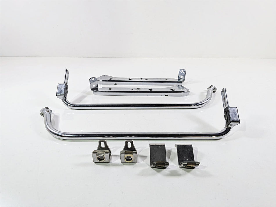 2004 Harley Touring FLTRI Road Glide Rear Saddlebag Holder Carrier 49206-04