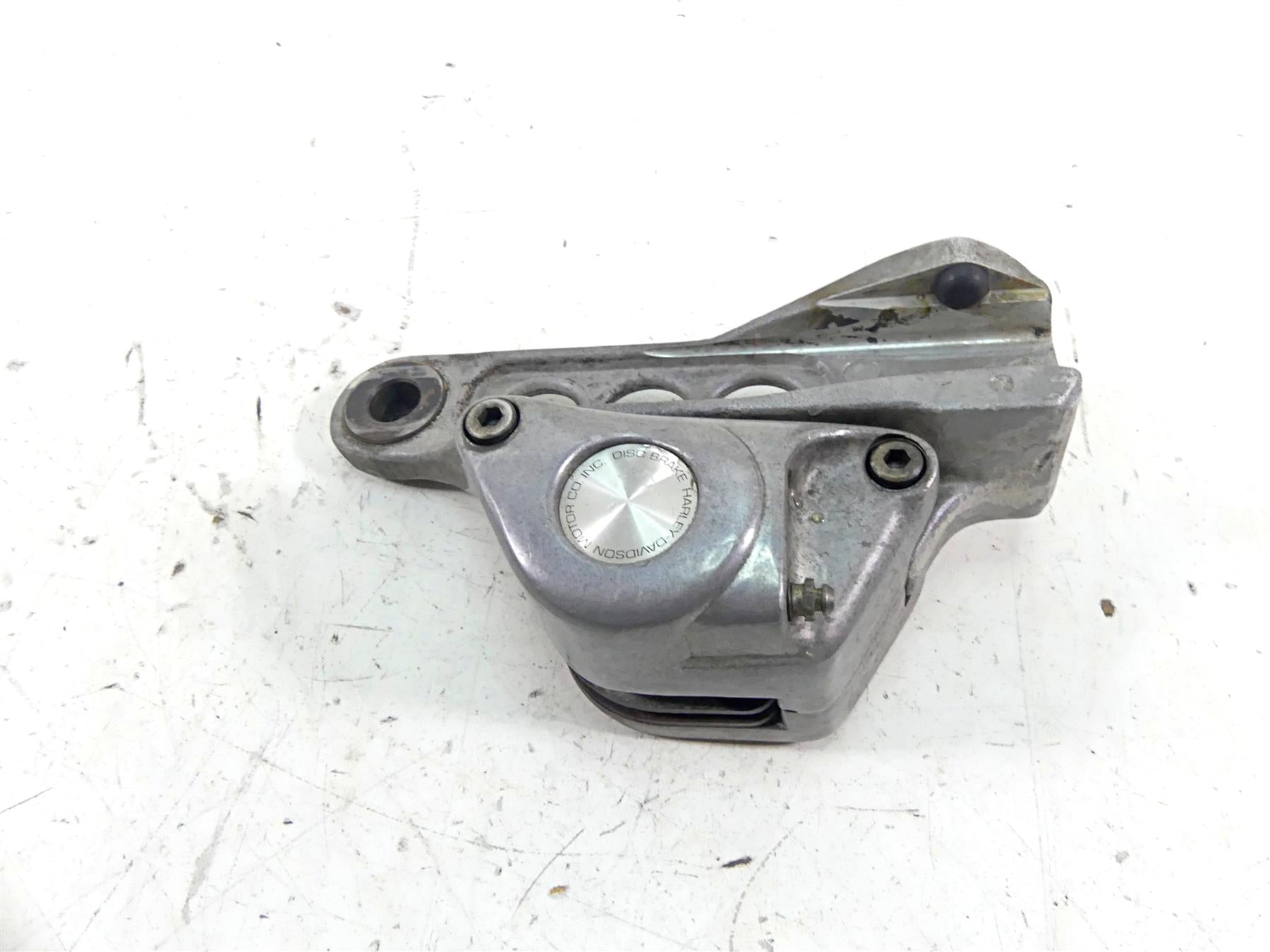 1979 Harley Sportster XLS1000 Roadster Rear Brake Caliper & Bracket 44187-77 {{ shop.shopifyCountryName }} - Mototech271