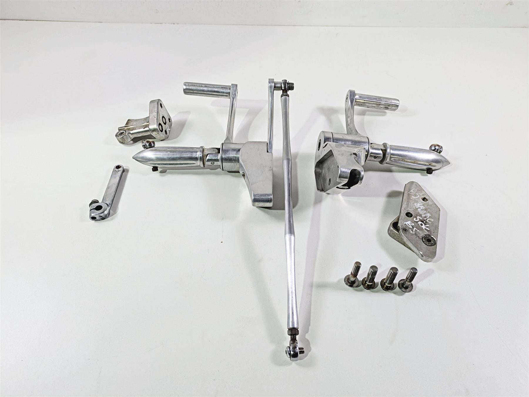 2004 Big Dog Chopper Left Right Footpeg Lever Pedals 162-000001-02 162-000002-02
