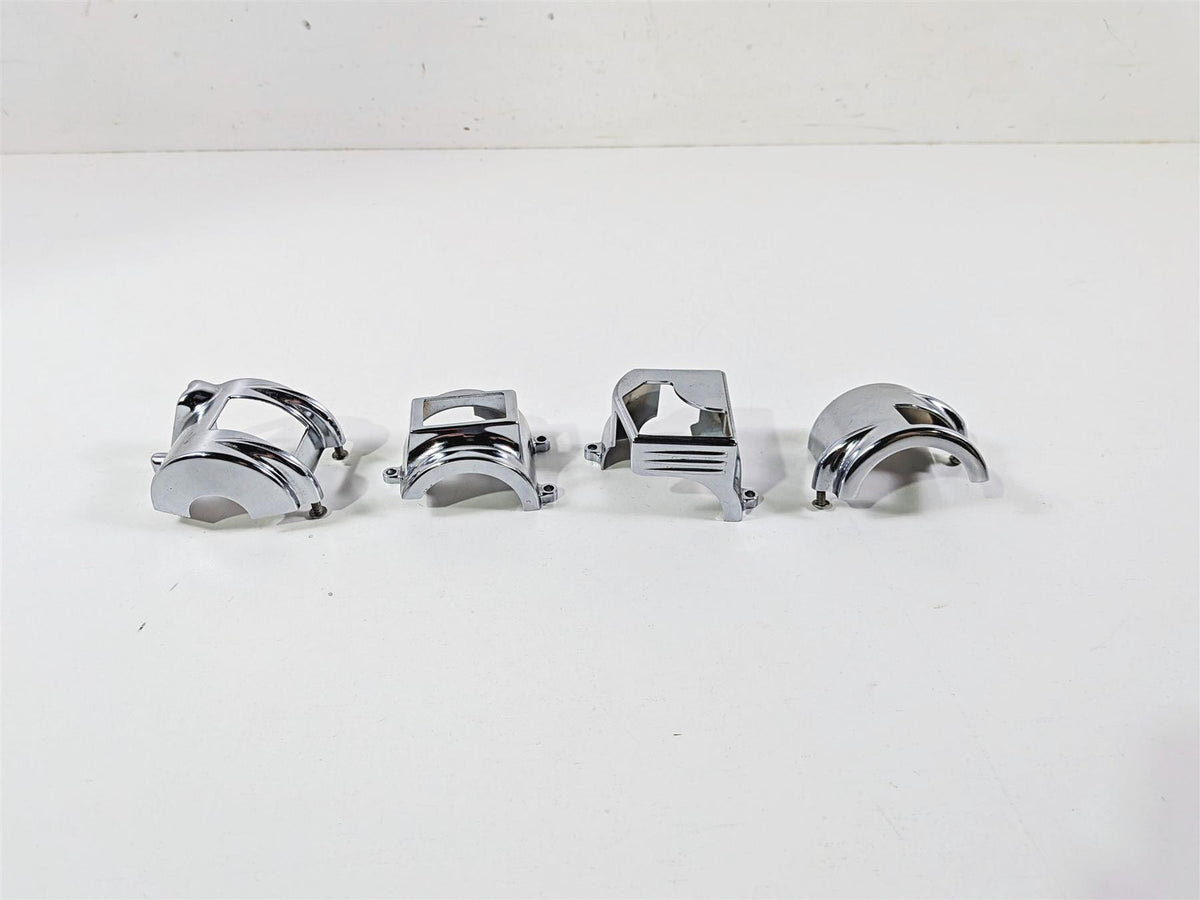 2003 Honda V-Twin VTX1800 C Kuryakyn Chrome Handlebar Control Switch Cover 9124 {{ shop.shopifyCountryName }} - Mototech271