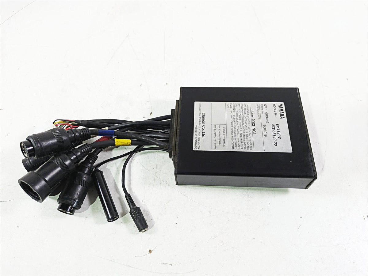 2004 Yamaha XVZ1300 Royal Star Amp Audio Amplifier ER-1129V 4XY-88132-00-00 {{ shop.shopifyCountryName }} - Mototech271
