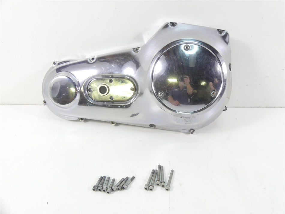 1993 Harley Dyna FXDL Low Rider Outer Primary Drive Clutch Cover 60506-89 {{ shop.shopifyCountryName }} - Mototech271