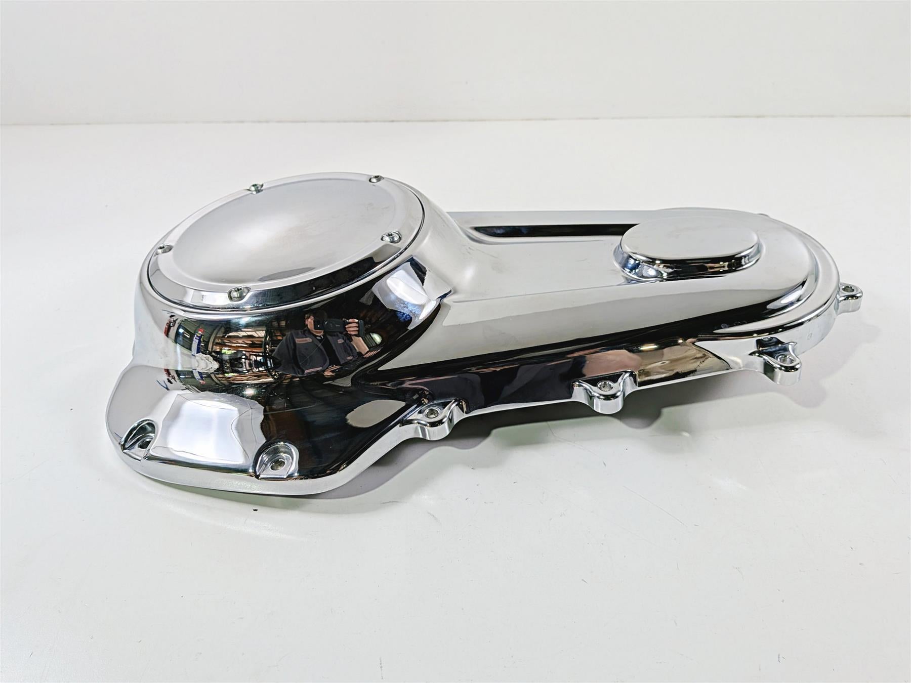 2018 Harley Touring FLHTCU Electra Glide Chrome Primary Drive Cover 25700377-Mototech271
