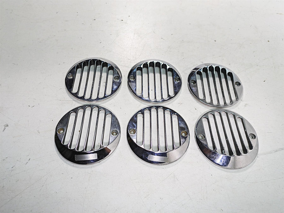 1999 Harley Touring FLHTC Electra Glide Front Rear Blinker Chrome Cover Set {{ shop.shopifyCountryName }} - Mototech271