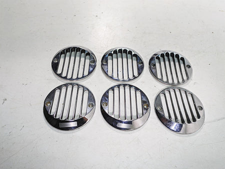 1999 Harley Touring FLHTC Electra Glide Front Rear Blinker Chrome Cover Set {{ shop.shopifyCountryName }} - Mototech271