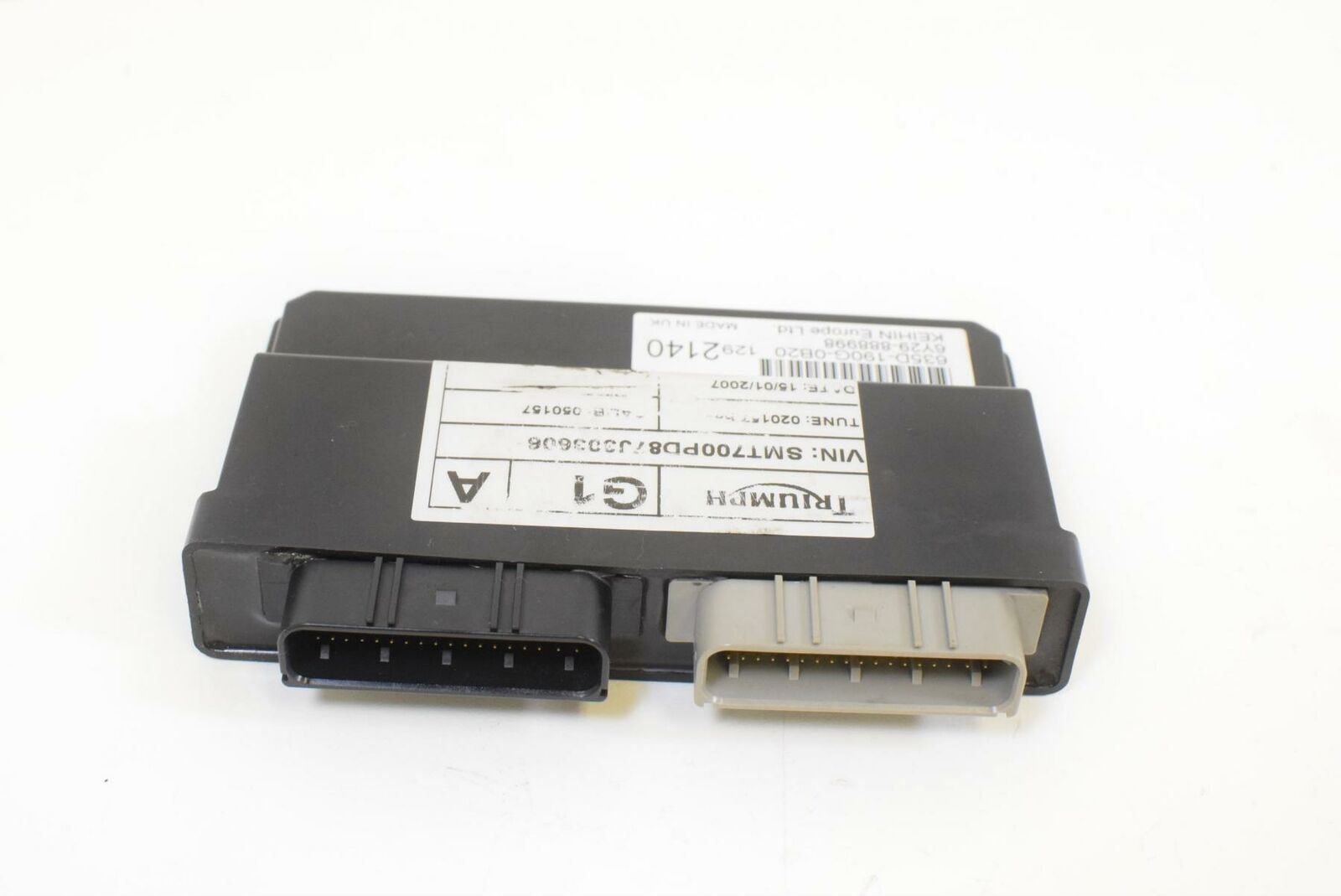 2007 Triumph Tiger 1050 CDI ECU ECM Engine Control Module T1292140 {{ shop.shopifyCountryName }} - Mototech271