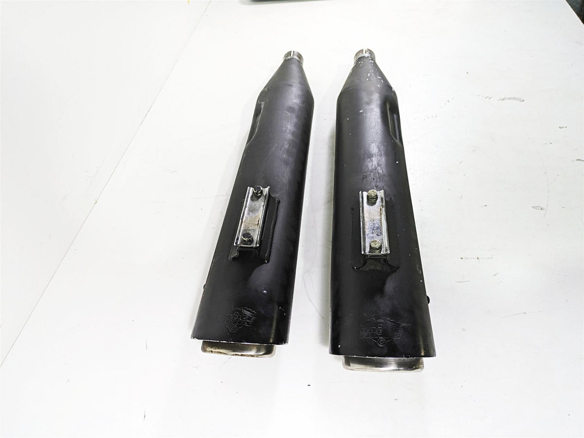 2008 Harley Touring FLHTCU E-Glide 105TH Vance Hines Oval Slash Muffler 16727 {{ shop.shopifyCountryName }} - Mototech271