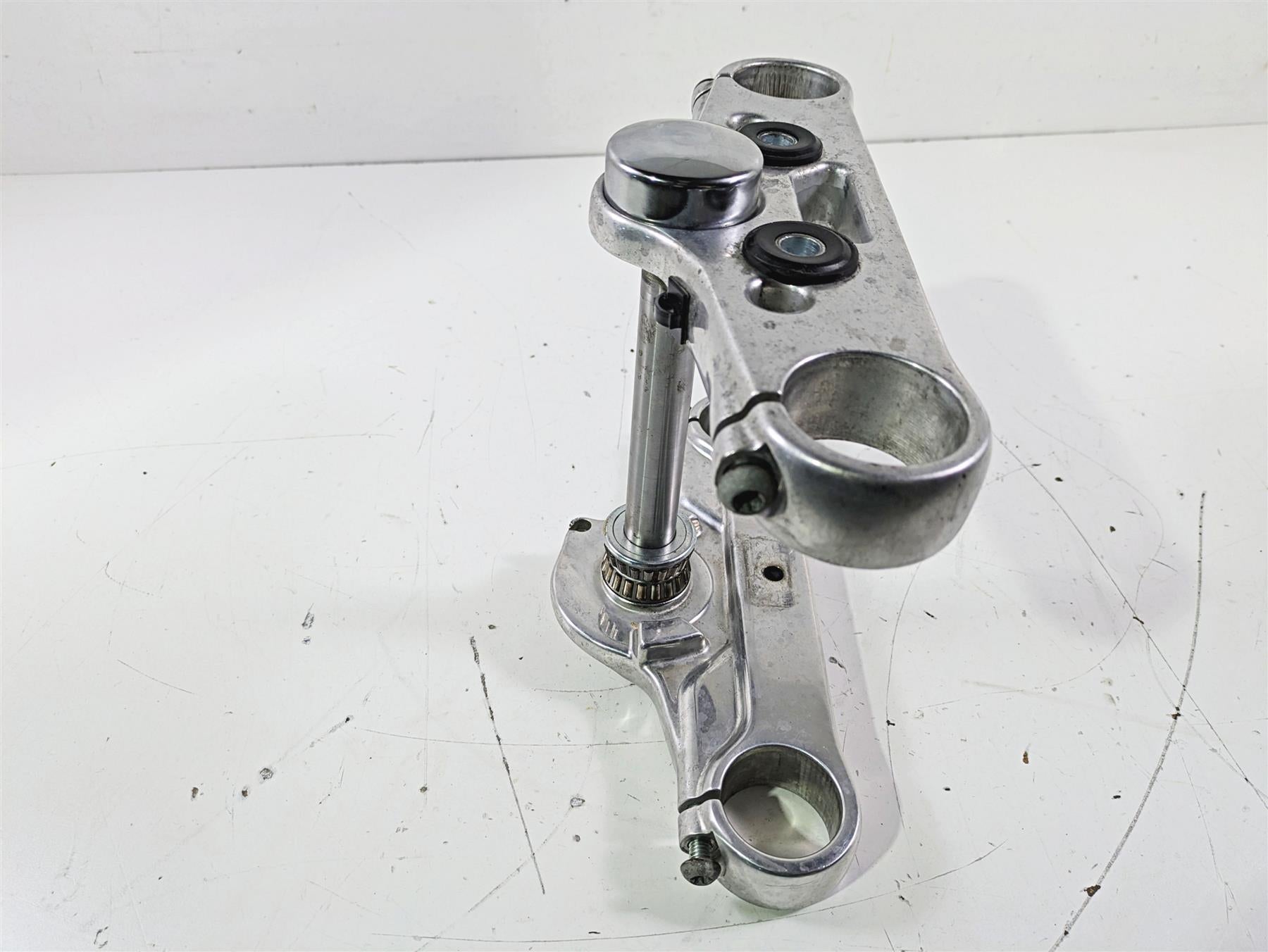 2007 Harley FXDWG Dyna Wide Glide Lower & Upper Triple Tree 49mm Set 46317-07 {{ shop.shopifyCountryName }} - Mototech271