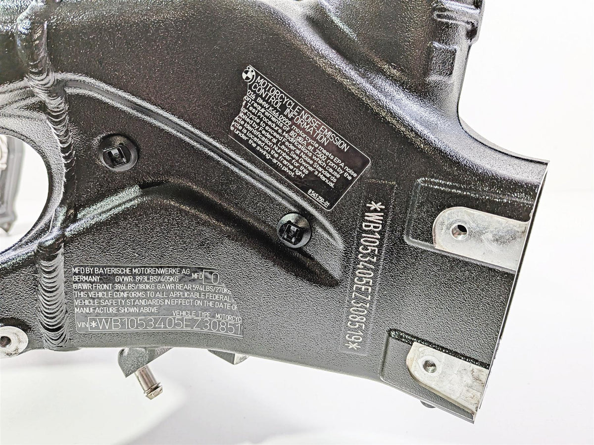 2014 BMW S1000RR K46 Straight Main Frame Chassis -Read With Texas Salvage Title 46518548260 46518563841 {{ shop.shopifyCountryName }} - Mototech271