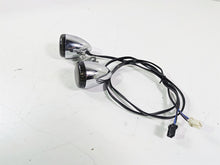 Load image into Gallery viewer, 2009 Harley FXDC Dyna Super Glide Smoked Led Front Turn Signal Set 68972-00
