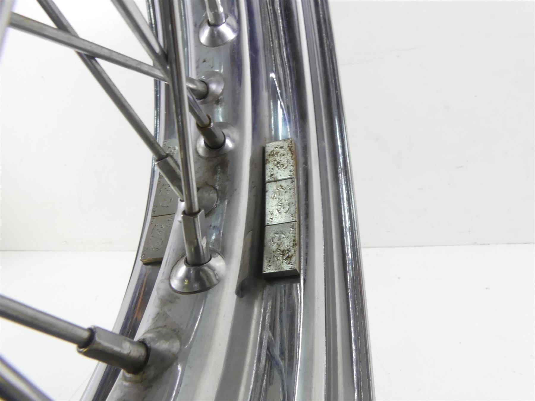 1978 Harley XLH1000 Sportster Ironhead Straight Rear Spoke 16x3 Wheel 40989-70 {{ shop.shopifyCountryName }} - Mototech271
