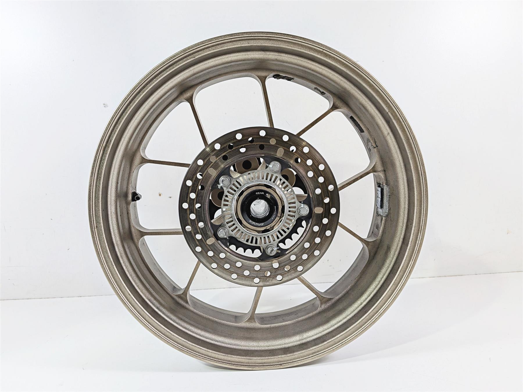 2018 Aprilia RSV4 RR Straight Evo Forged 17x6 Rear Wheel Aluminum 2B006231 {{ shop.shopifyCountryName }} - Mototech271