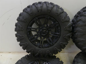 2017 Polaris General 1000 Oem 14x6 Wheel + Msa Motoclaw Tire Set 1522494 1522496 | Mototech271