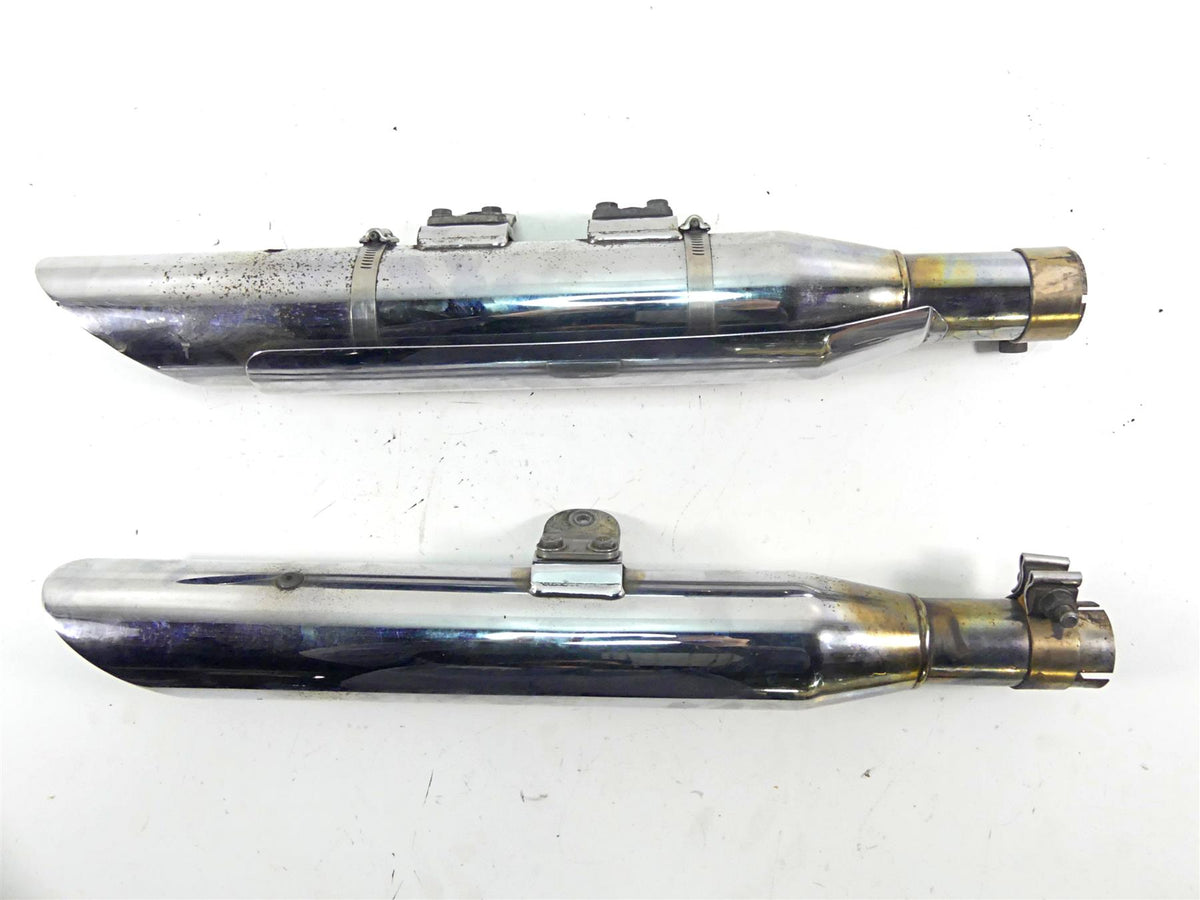2002 Harley FLSTCI Softail Heritage Screamin Eagle Slash Cut Slip On Pipe Set {{ shop.shopifyCountryName }} - Mototech271