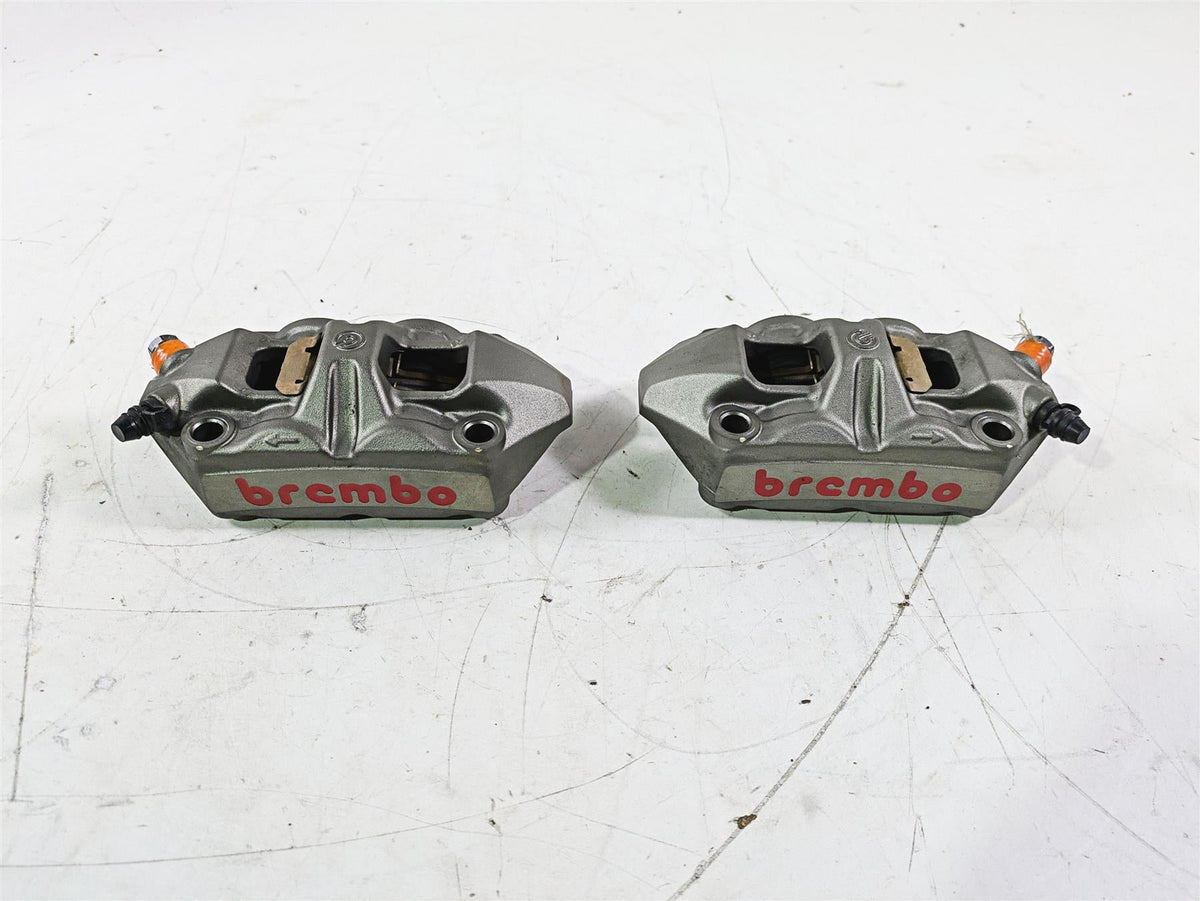 2022 MV Agusta F3 800 Rosso Front Brake Calipers Brembo 100mm 8000B1541 {{ shop.shopifyCountryName }} - Mototech271