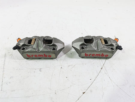 2022 MV Agusta F3 800 Rosso Front Brake Calipers Brembo 100mm 8000B1541 {{ shop.shopifyCountryName }} - Mototech271