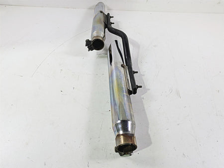 2002 Harley Dyna FXDL Low Rider Slash Cut Exhaust Muffler Set 65674-95 65695-95 {{ shop.shopifyCountryName }} - Mototech271
