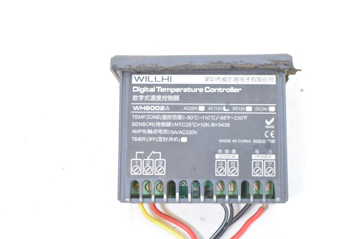2016 Polaris RZR XP 1000 EPS Willhi Digital Temperature Controller 24VDC WH9002A {{ shop.shopifyCountryName }} - Mototech271